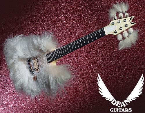 Fur guitar avec Shrimpfork headstock