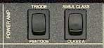 Switches triode/pentode et Simul Class/ClassA d'un MKIV